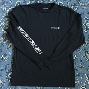 Stance X Keith Haring X Disney Long Sleeve Shirt Size Large